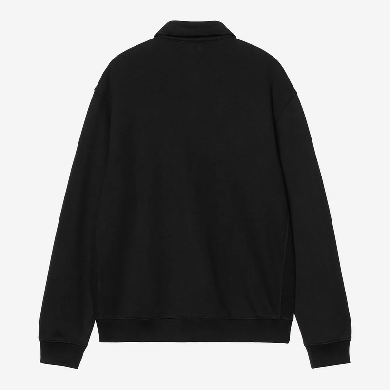 Carhartt WIP Herren Polo-Sweatshirt | Schwarz