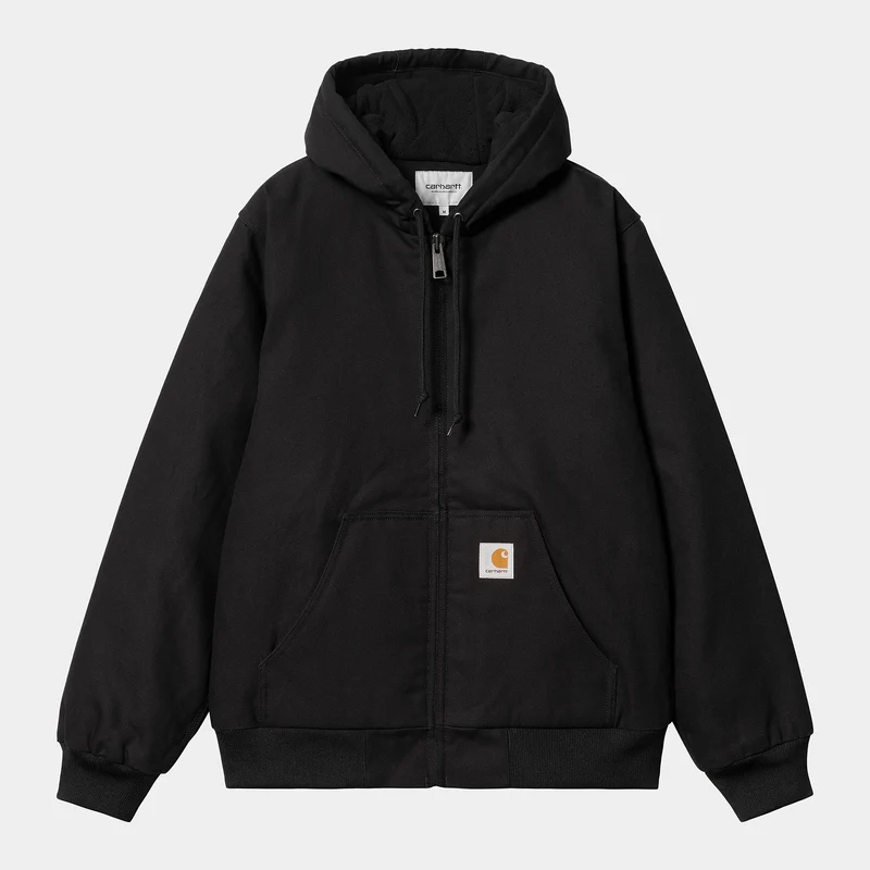 Carhartt WIP Herren Active Rigid Jacke – Schwarz