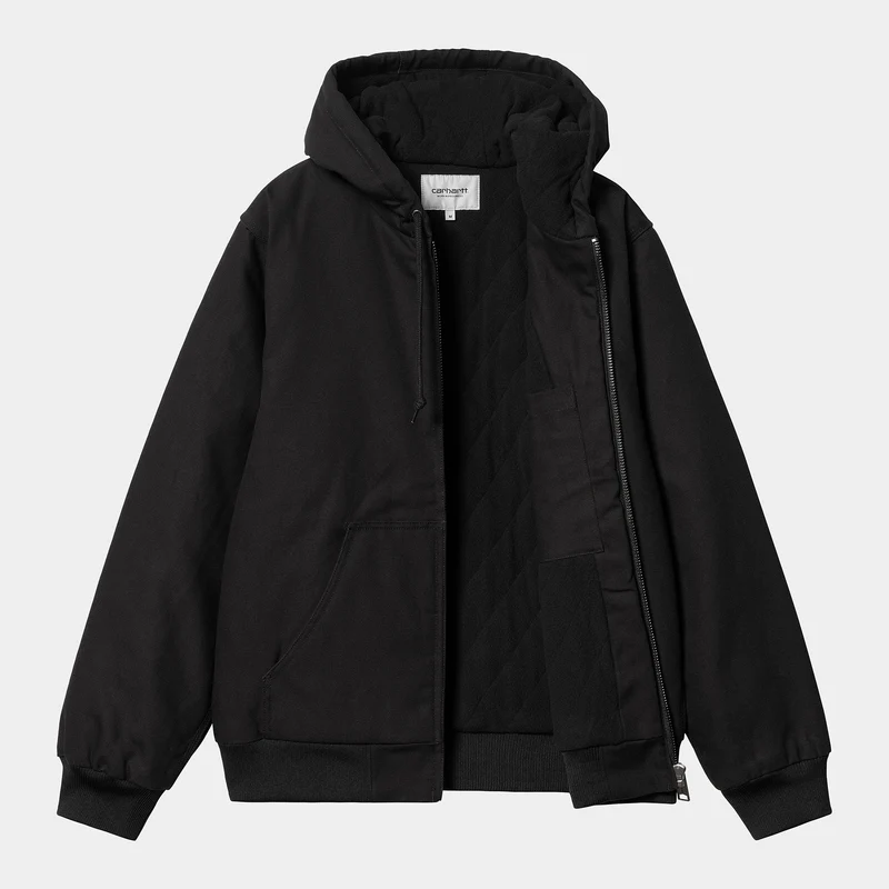 Carhartt WIP Herren Active Rigid Jacke – Schwarz