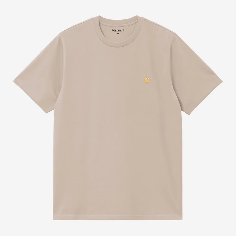 Carhartt WIP Herren Chase Kurzarm-T-Shirt | Fleur De Sel