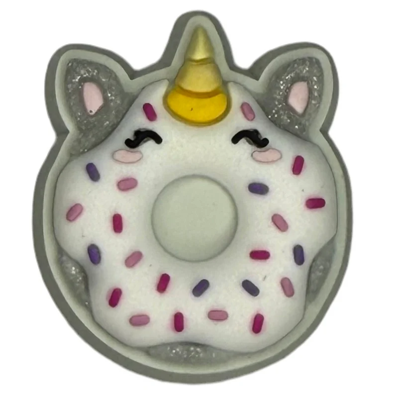 Crocs Jibbitz Donut-Einhorn-Anhänger