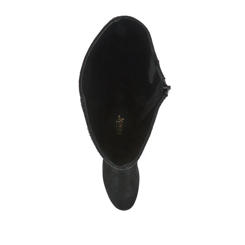 LouLou1 Slim Calf-Fit Long Boots - LOULOU1S / 328 288 - Black Suede
