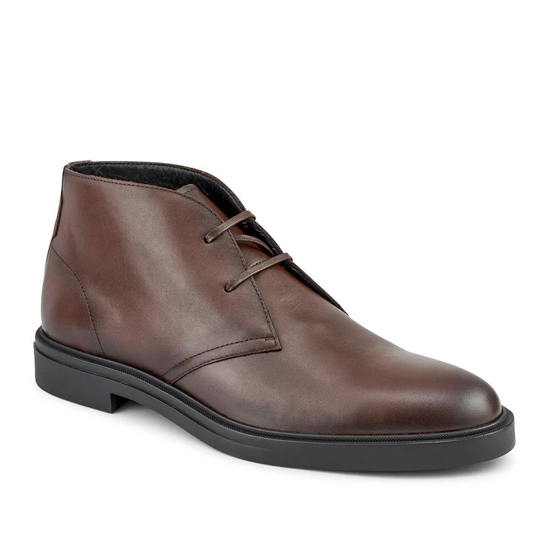 Hugo Boss Leather Desert Boots - HUGO42508 / 327 814