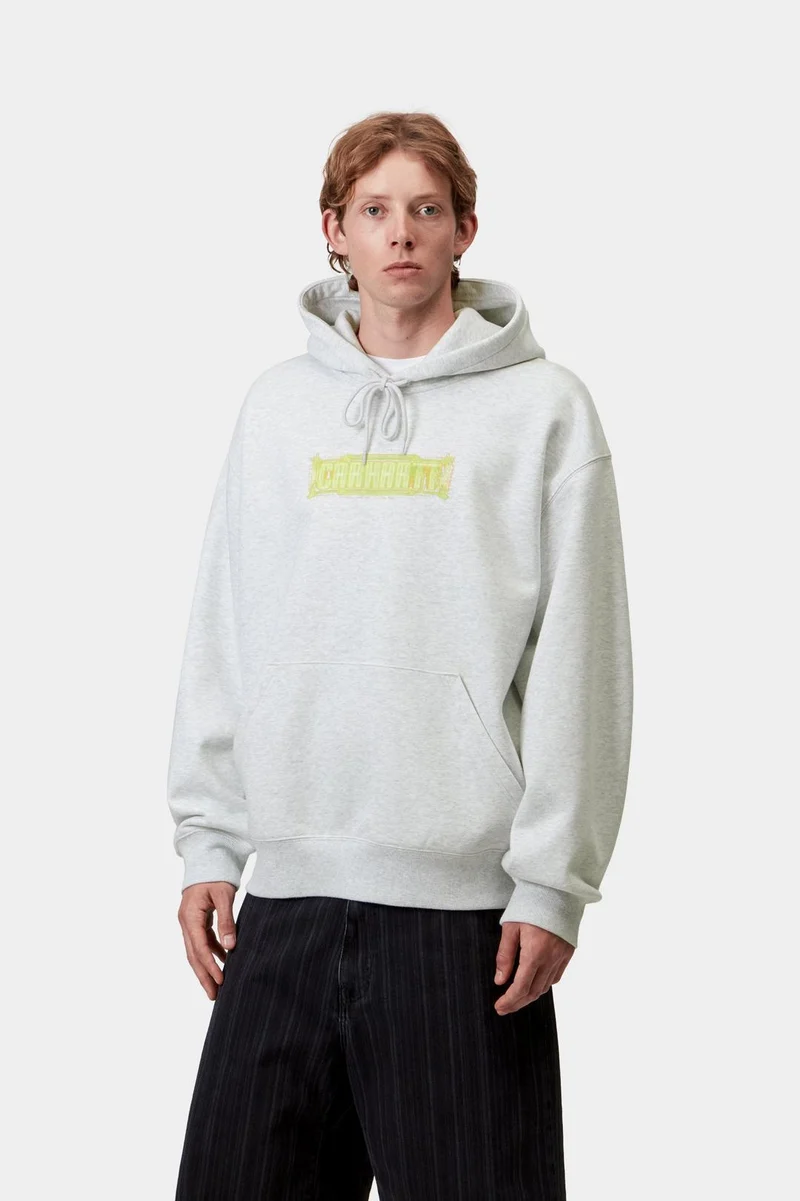 Carhartt WIP Herren Electric Boogie Hoodie | Ash Heather