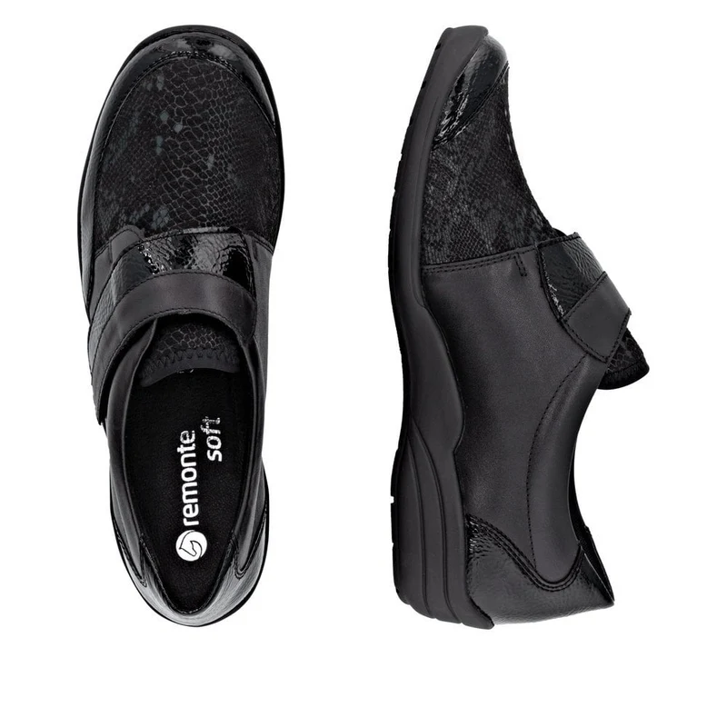 Remonte Extrabreite Damenschuhe | Schwarz