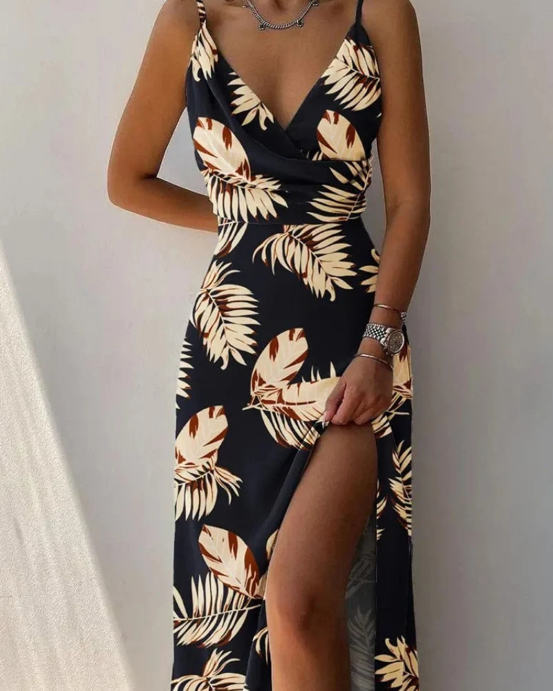 Melvina | Langes, fließendes Kleid
