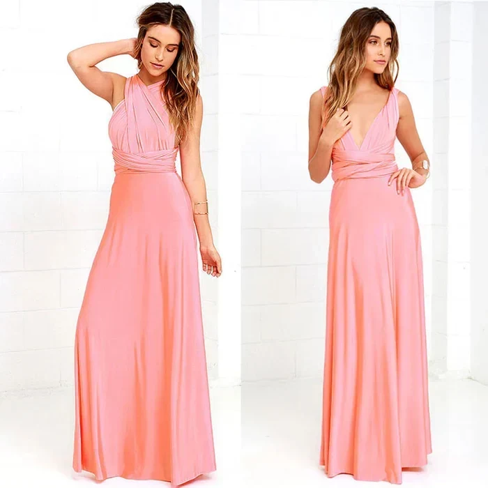Kerensa | Elastisches Wickelkleid mit Riemen