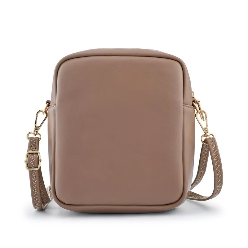 Dual-Zip Mini Handbag - PRETT42010 / 328 276 - Coffee