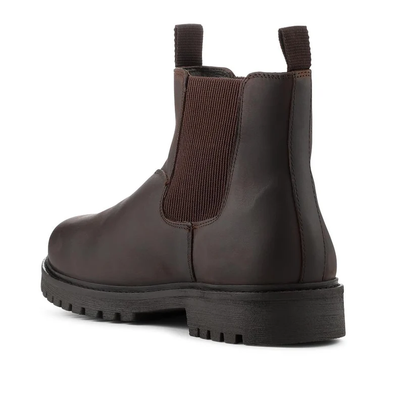 Hamburg Leather Waterproof Chelsea Boots - HAMBURG / 327 847 - Brown