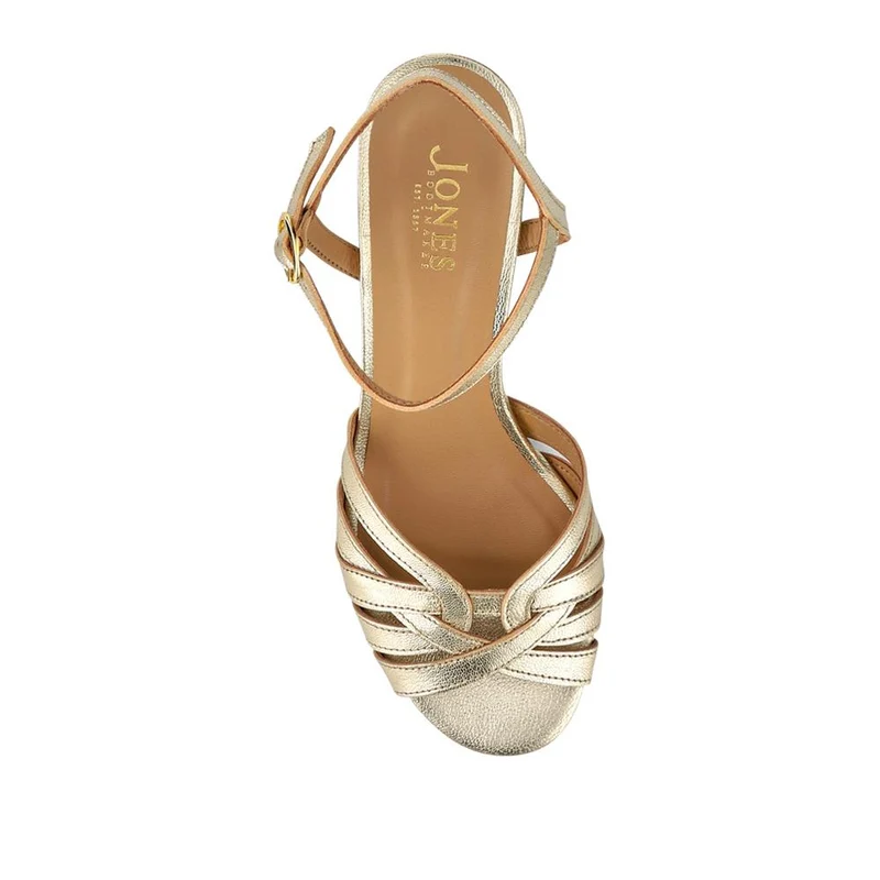 Gwynn Leather High Heels - GWYNN / 327 788 - Gold