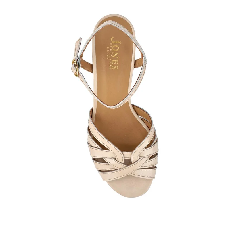 Gwynn Leather High Heels - GWYNN / 327 788 - Cream