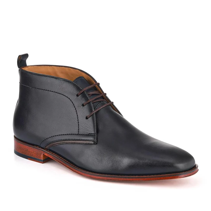 Giovanni Wide-Fit Smart Leather Boots - GIOVANNI / 327 905