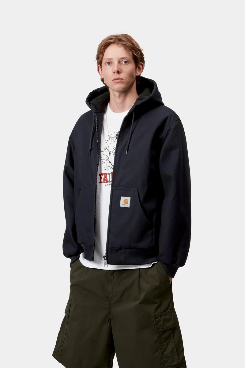 Carhartt WIP Herren Active Jacke | Dunkelblau