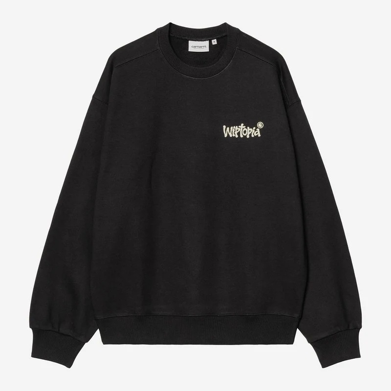 Carhartt WIP Herren Wiptopia Sweatshirt | Schwarz