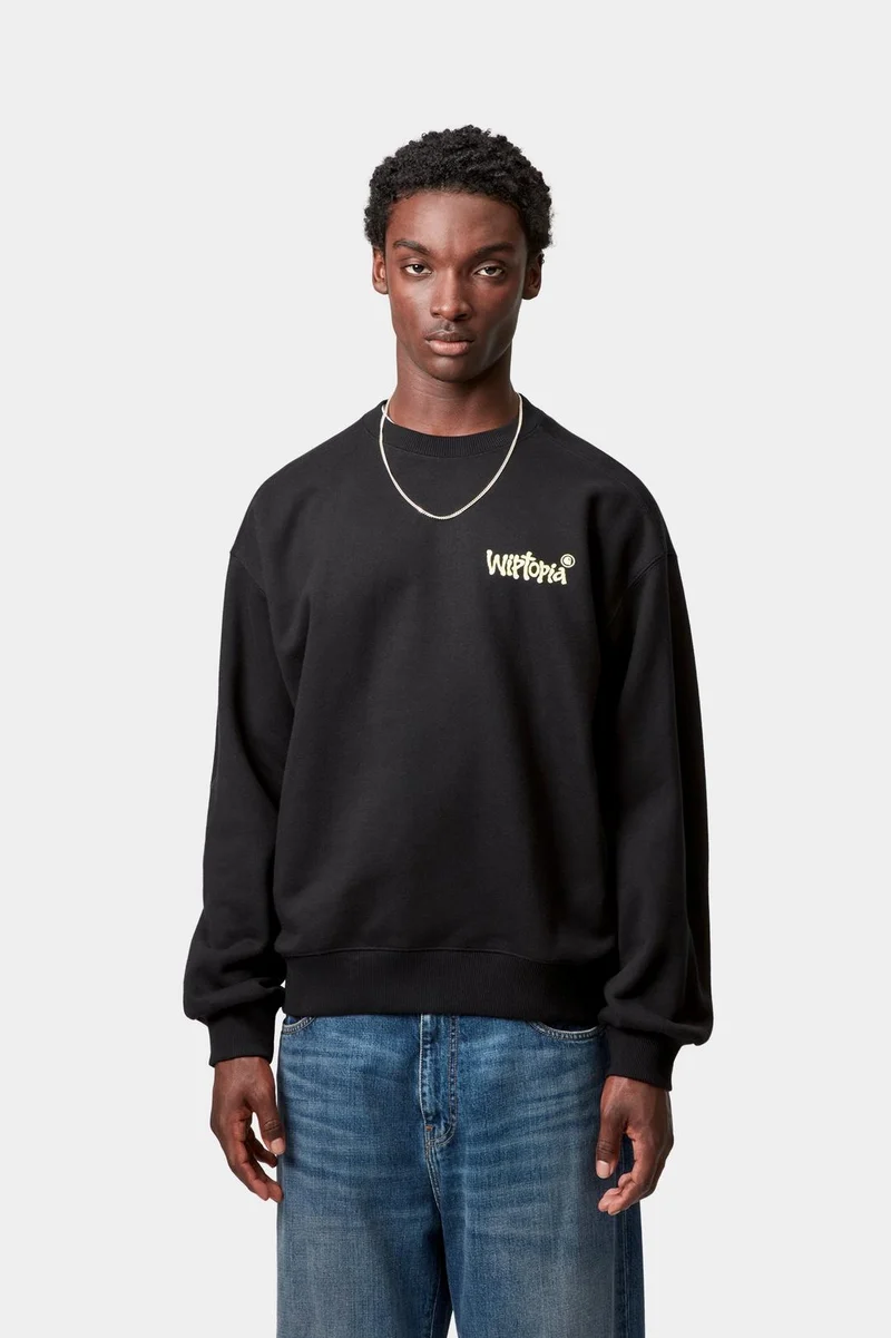 Carhartt WIP Herren Wiptopia Sweatshirt | Schwarz