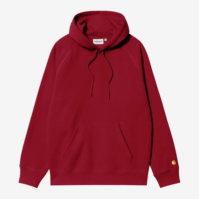 Carhartt WIP Herren Chase Hoodie | Scharlachrot