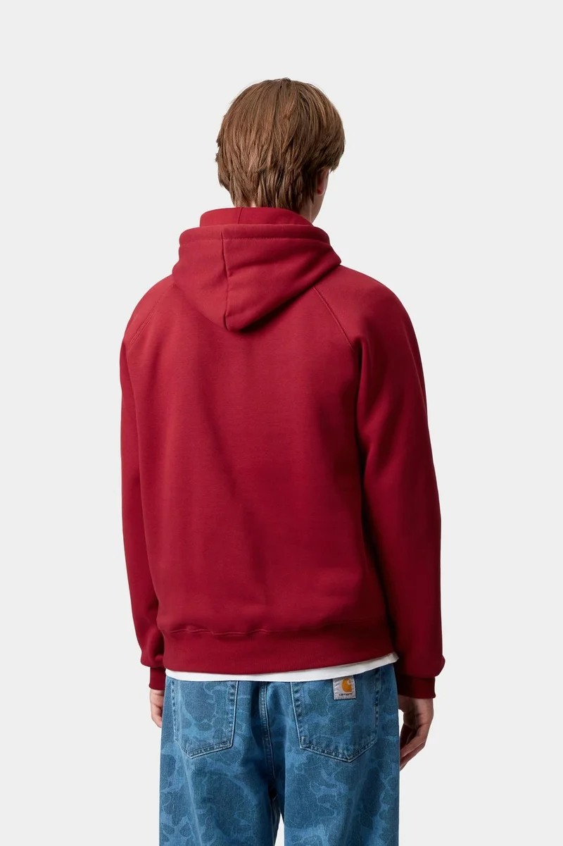 Carhartt WIP Herren Chase Hoodie | Scharlachrot