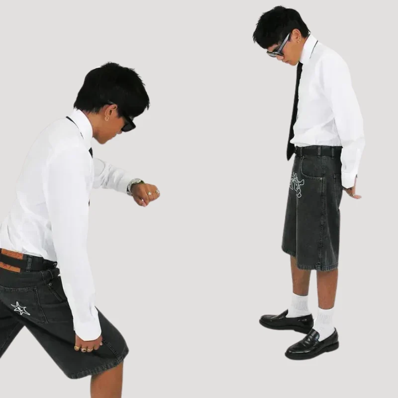 Vesperia | Y2k Hip Hop Denim Jorts