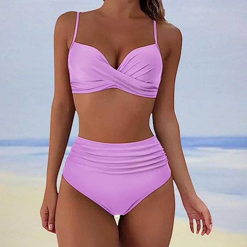 Erica - Stilvoll hohe taille bikini