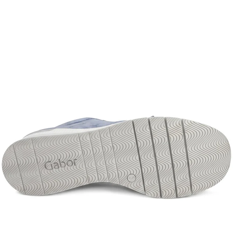 Gabor Zip & Lace Fasten Trainers - GABC43523 / 330 462 - Blue