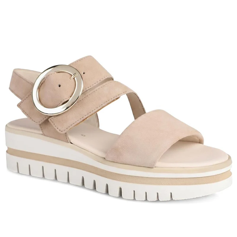 Gabor Chunky Leather Adjustable Sandals - GABC43522 / 330 461