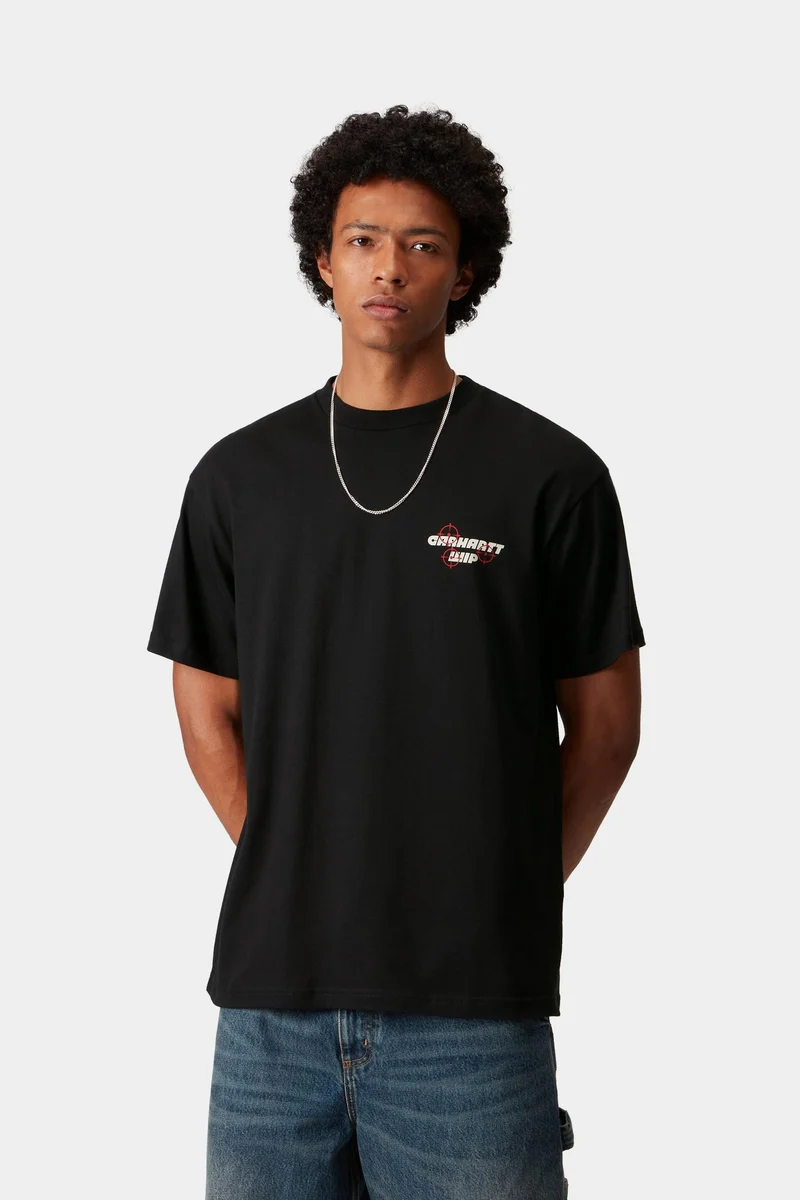 Carhartt WIP Herren Wiptopia T-Shirt | Schwarz