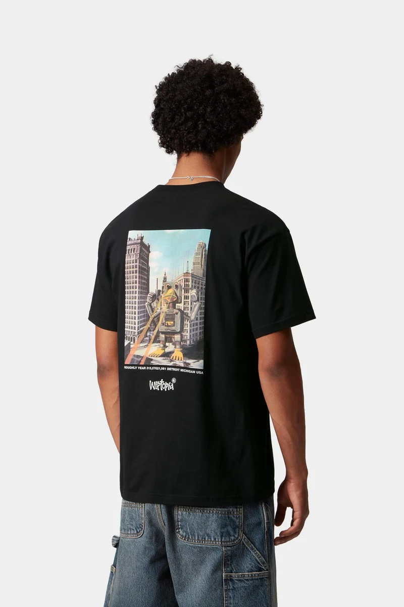 Carhartt WIP Herren Wiptopia T-Shirt | Schwarz