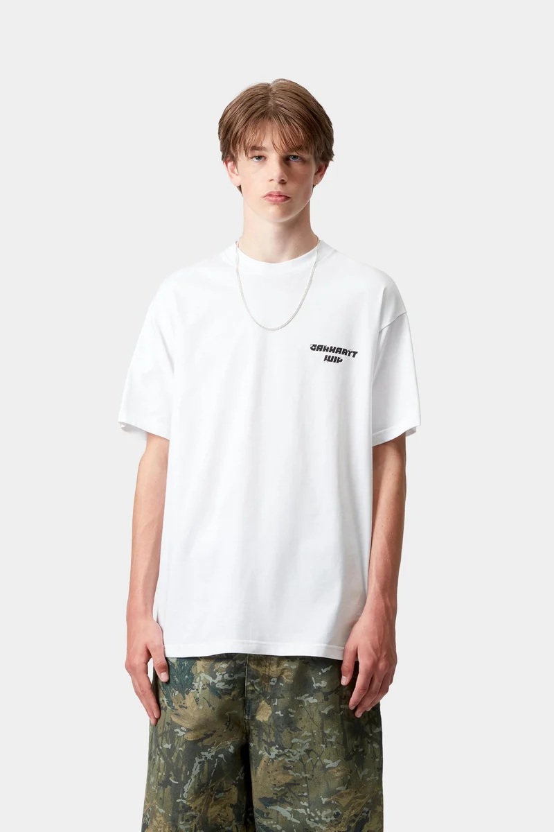 Carhartt WIP Herren Wiptopia T-Shirt | Weiß