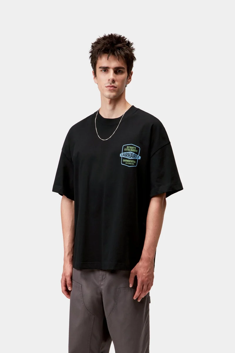 Carhartt WIP Herren Networks T-Shirt | Schwarz