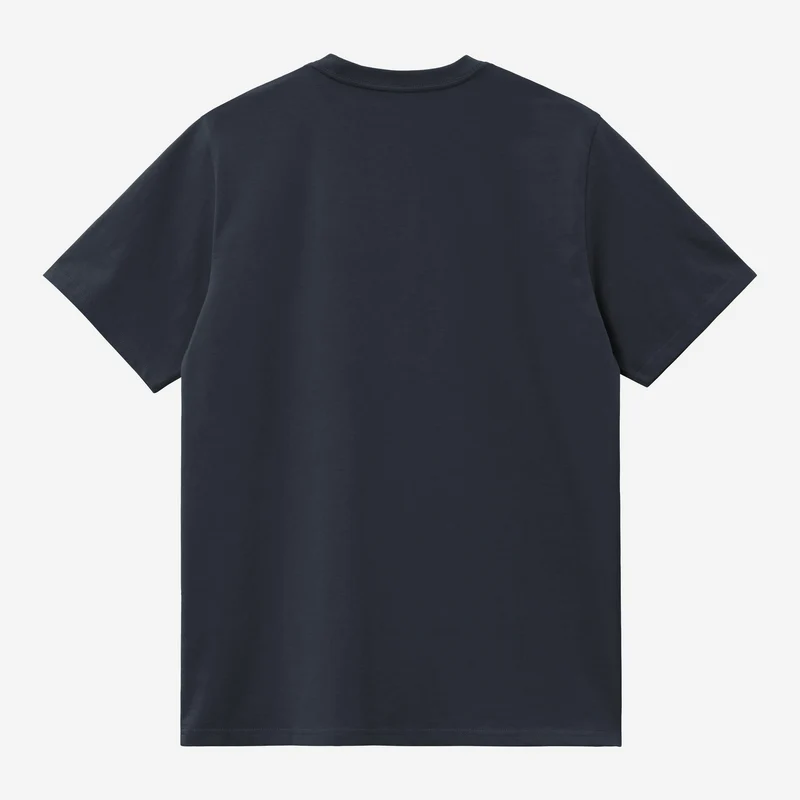 Carhartt WIP Herren Script T-Shirt | Deep Night / Palisander
