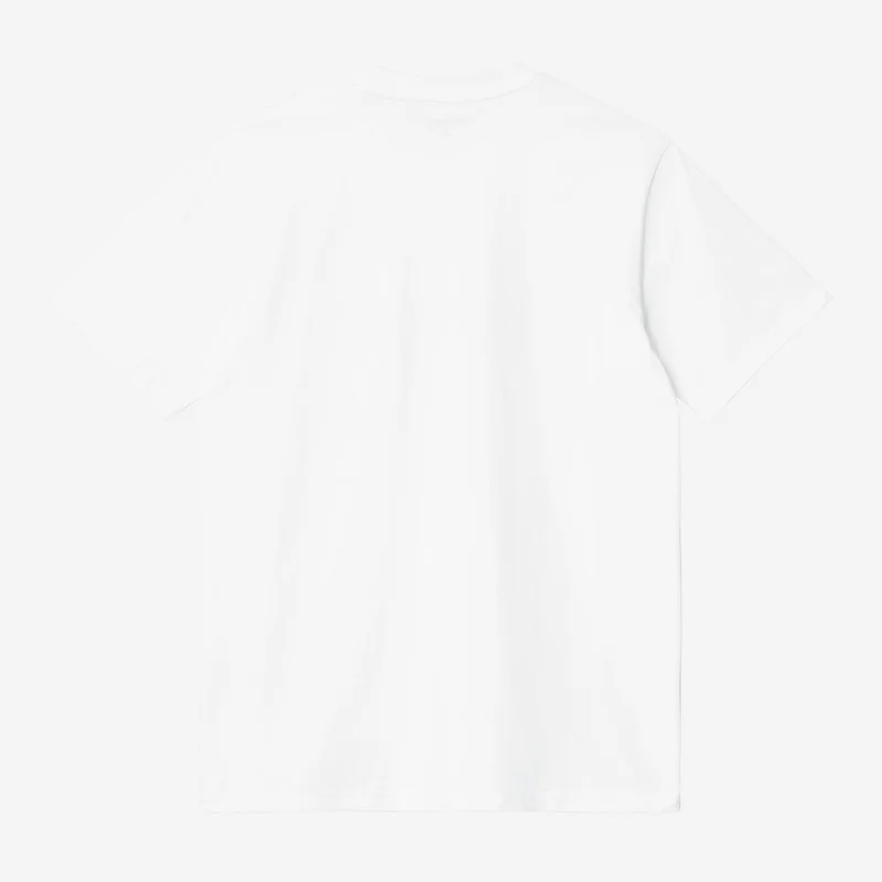 Carhartt WIP Herren Script T-Shirt | Weiß / Schwarz