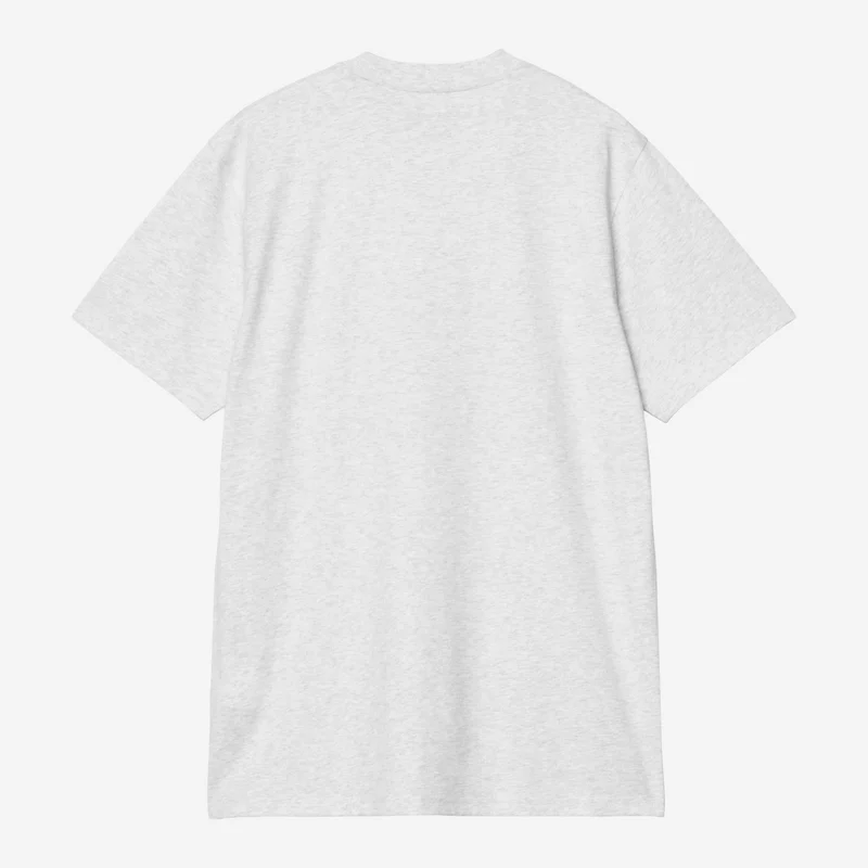 Carhartt WIP Herren T-Shirt mit Schriftzug | Ash Heather