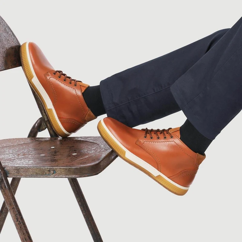 Dorset Leather Chukka Boots - DORSET / 325 901 - Tan