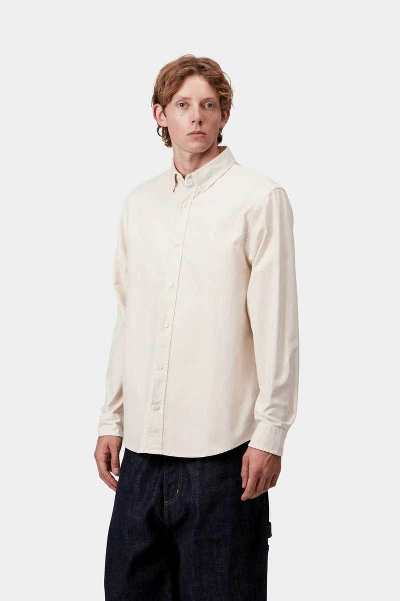Carhartt WIP Herren Bolton Hemd | Salz