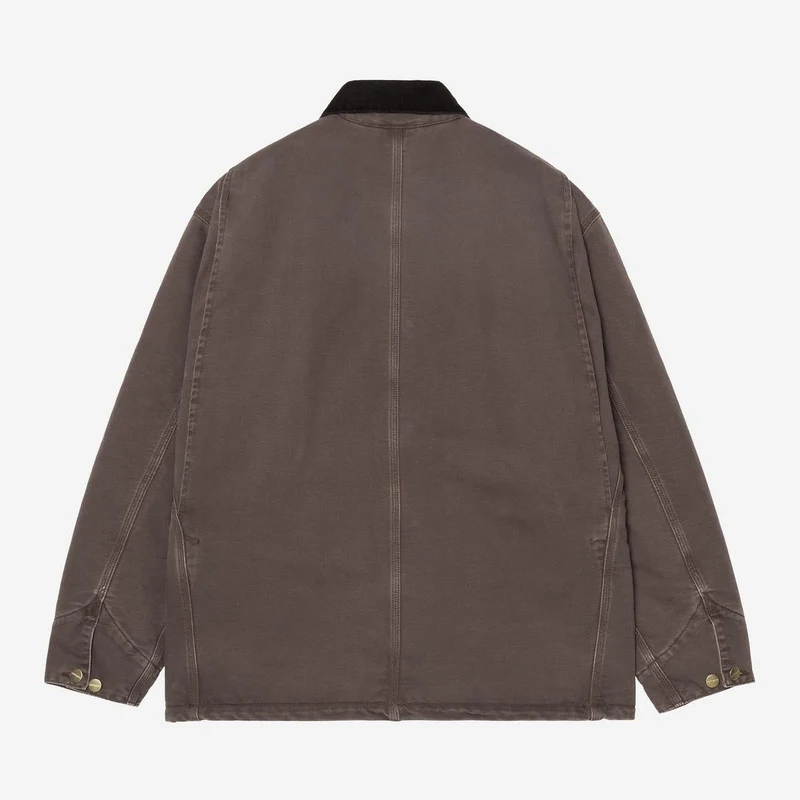 Carhartt WIP Herren OG Chore Coat Jacke | Tabak / Schwarzer Stein Canvas