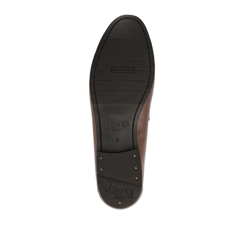 Quint Casual Leather Slip-On Loafers - QUINT / 328 633 - Chestnut