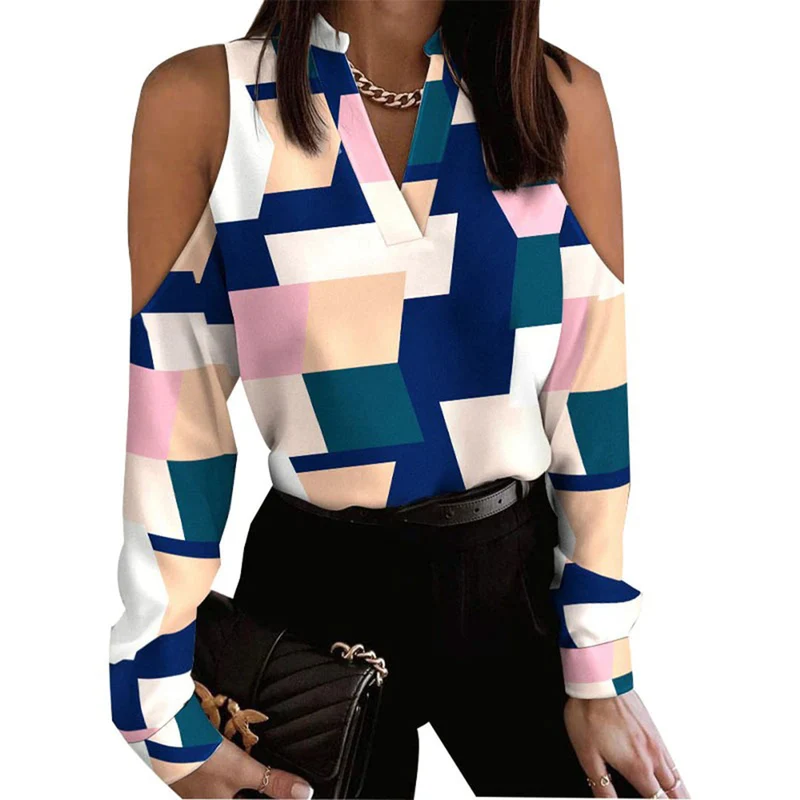 CASSIDY | Elegante Bluse mit V-Ausschnitt