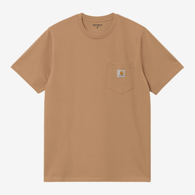 Carhartt WIP Herren Pocket T-Shirt | Erdnuss