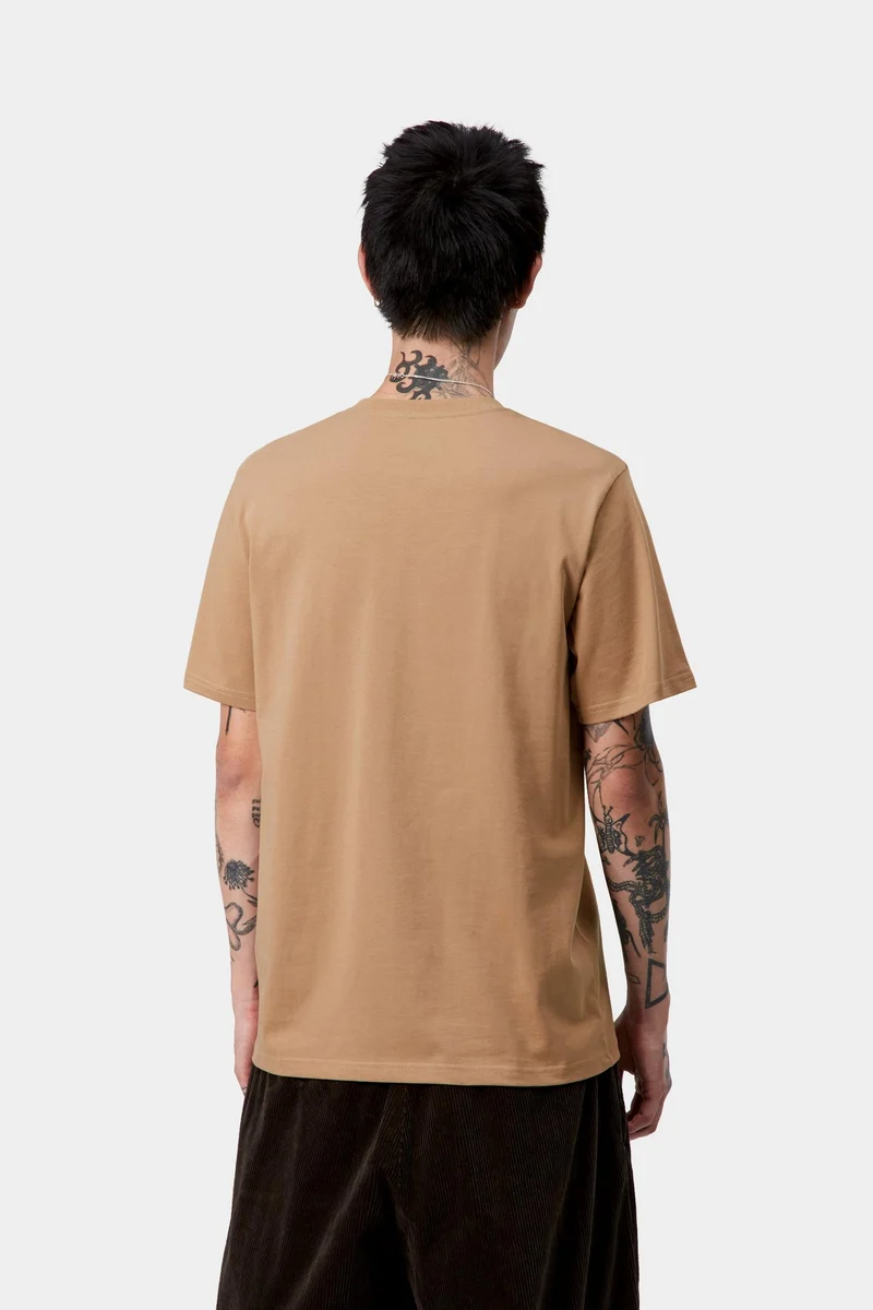 Carhartt WIP Herren Pocket T-Shirt | Erdnuss