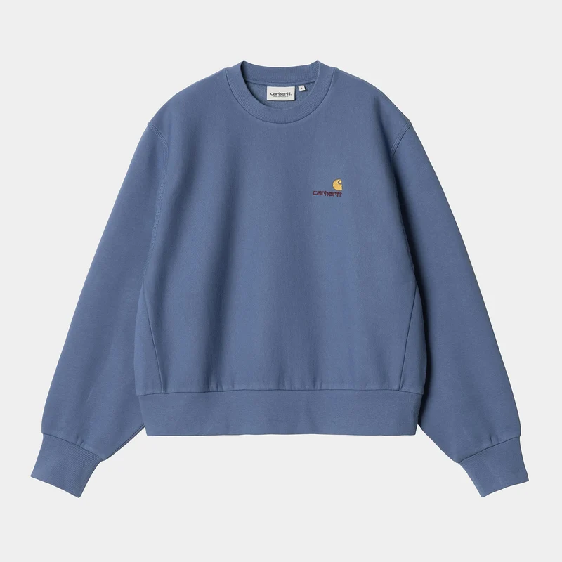 Carhartt WIP Frauen American Script Sweatshirt | Sorrent