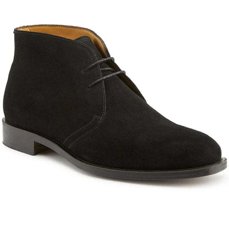 Campbell Blake Stitched Suede Desert Boots - CAMPBELL / 321 132