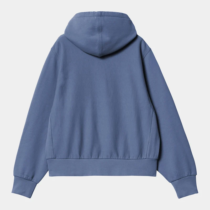 Carhartt WIP Frauen American Script Sweatshirt | Blaue Iris