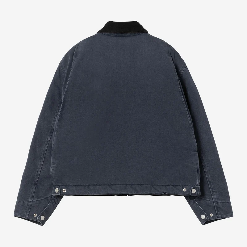 Carhartt WIP Frauen OG Detroit Jacke | Dunkelblau / Schwarz