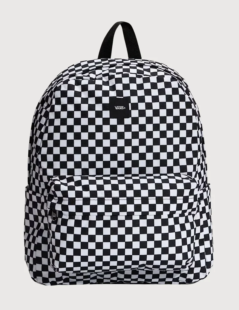 VANS Old Skool Check Rucksack | Schwarz / Weiß