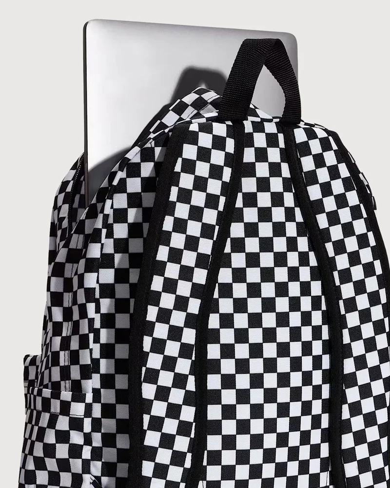 VANS Old Skool Check Rucksack | Schwarz / Weiß