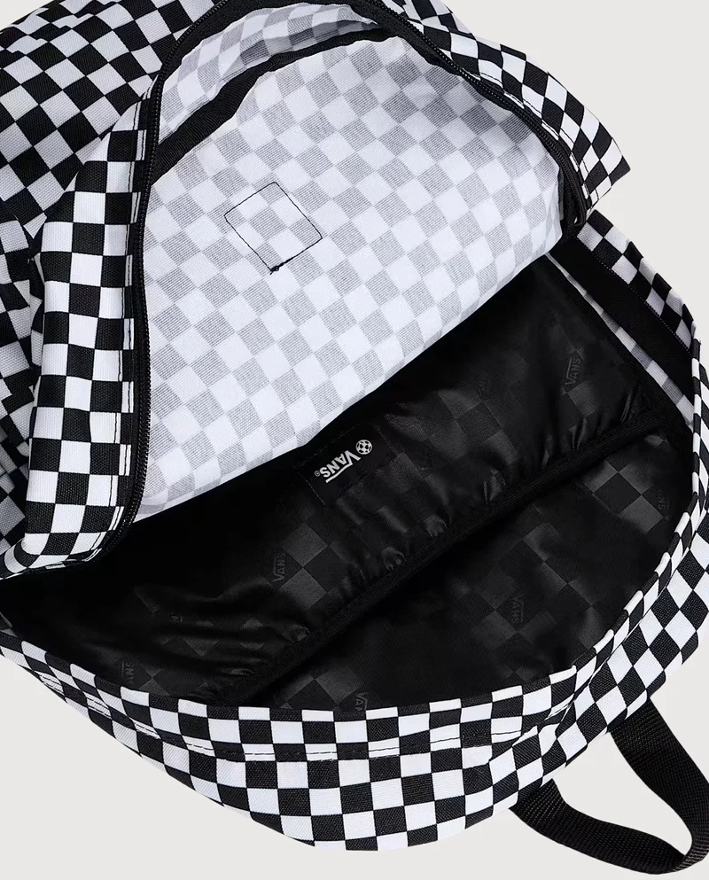 VANS Old Skool Check Rucksack | Schwarz / Weiß