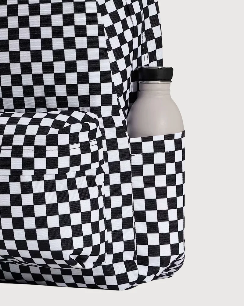 VANS Old Skool Check Rucksack | Schwarz / Weiß
