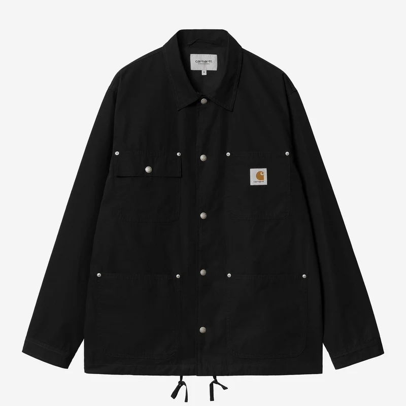Carhartt WIP Herren Notus Coach Jacke | Schwarz