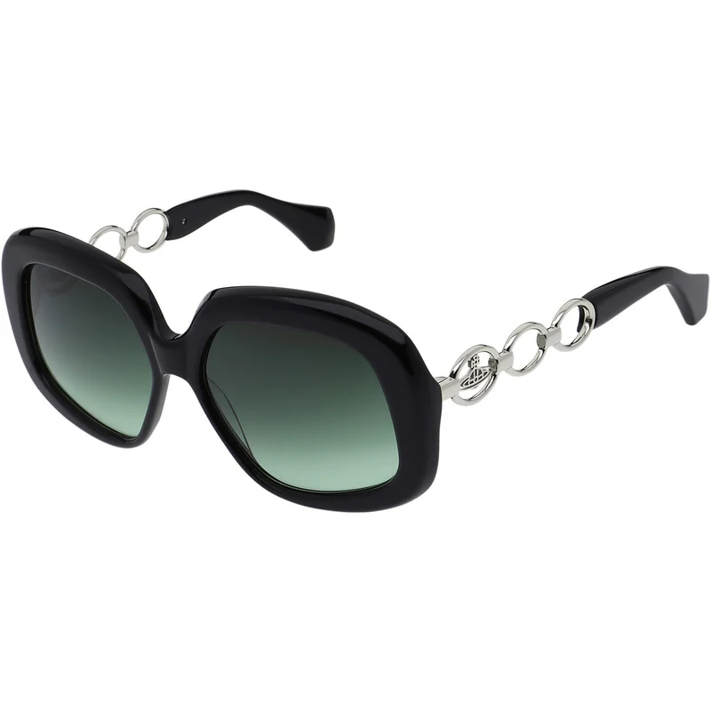 Vivienne Westwood Balmoral Sonnenbrille | Schwarz