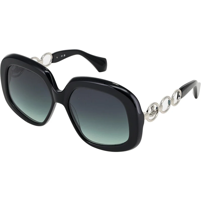 Vivienne Westwood Balmoral Sonnenbrille | Schwarz